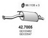 GB4 GEX33482 End Silencer